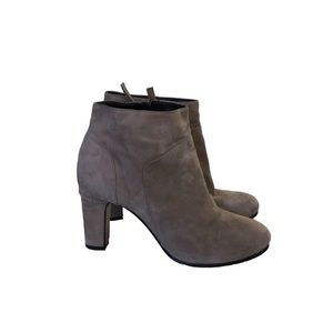 Sam Edelman taupe suede ankle boots
